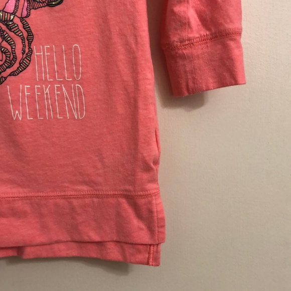 OshKosh 3/4 length Jr Girls Sleeve Shirt - Picture 4 of 7